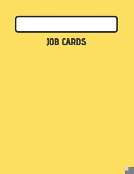 Paperback Jobcards: Service, Mechanic, Technician Job Card Book