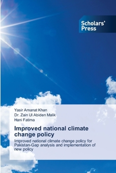 Paperback Improved national climate change policy Book