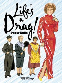 Paperback Life's a Drag! Paper Dolls Book