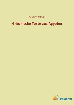 Paperback Griechische Texte aus Ägypten [German] Book