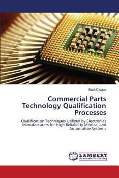 Paperback Commercial Parts Technology Qualification Processes Book
