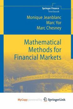 Paperback Mathematical Methods for Financial Markets Book