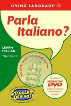 DVD Audio Parla Italiano: Learn Italian: The Basics [With Coursebook] Book
