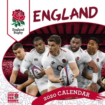 Paperback The Official England Rugby Union Calendar 2022 Square Book