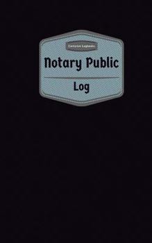 Paperback Notary Public Log (Logbook, Journal - 96 pages, 5 x 8 inches): Notary Public Logbook (Purple Cover, Small) Book