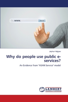 Paperback Why do people use public e-services? Book