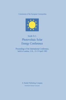 Hardcover Sixth E.C. Photovoltaic Solar Energy Conference Book