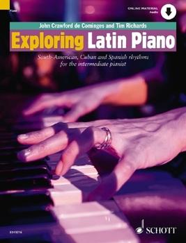 Paperback Exploring Latin Piano Book/Audio Online [With 2 CDs] Book