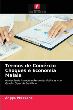 Paperback Termos de Comércio Choques e Economia Malaia [Portuguese] Book