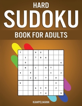 Paperback Hard Sudoku Book for Adults: 400 Hard, Extra Hard and Extreme Sudokus for Adults with Solutions Book