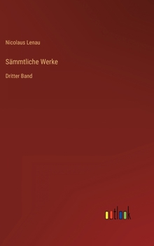 Hardcover Sämmtliche Werke: Dritter Band [German] Book