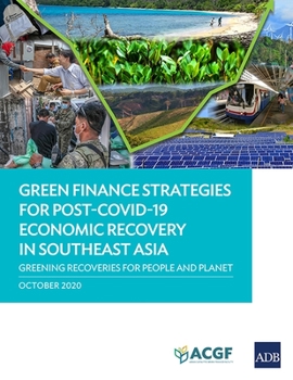 Paperback Green Finance Strategies for Post Covid-19 Economic Recovery in Southeast Asia: Greening Recoveries for Planet and People Book