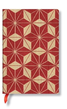 Misc. Hishi Mini Lined Softcover Journal, 208pg, 80gsm by Paperblanks (Ukiyo-E Kimono Patterns) Book