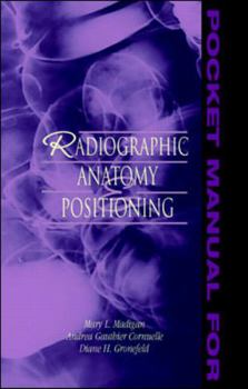 Paperback Pocket Manual for Radiographic Anatomy and Positioning Book