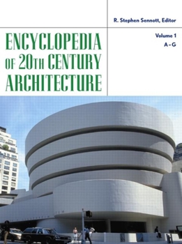 Hardcover Encyclopedia of 20th-Century Architecture Book