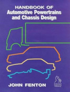 Hardcover Handbook of Automotive Powertrain and Chassis Design Book