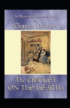 Paperback The Cricket on the Hearth Illustrated Book