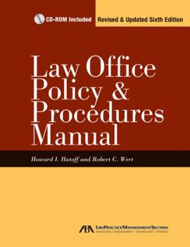 Loose Leaf Law Office Policy and Procedures Manual Book