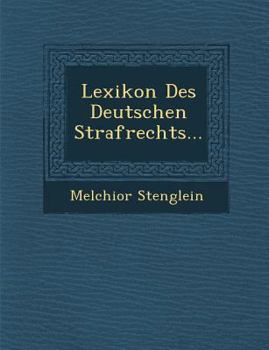 Paperback Lexikon Des Deutschen Strafrechts... [German] Book