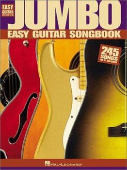 Paperback Jumbo Easy Guitar Songbook Book
