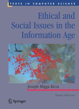 Hardcover Ethical and Social Issues in the Information Age Book