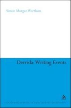 Paperback Derrida: Writing Events Book