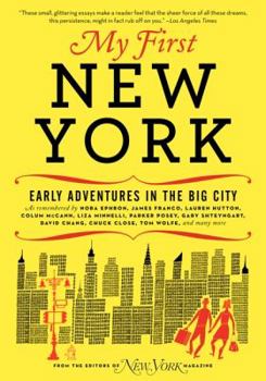 Paperback My First New York: Early Adventures in the Big City Book