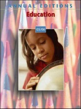 Paperback Annual Editions: Education 05/06 Book