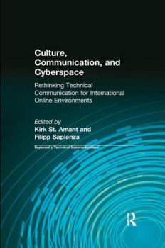 Paperback Culture, Communication and Cyberspace: Rethinking Technical Communication for International Online Environments Book