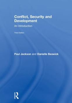 Hardcover Conflict, Security and Development: An Introduction Book