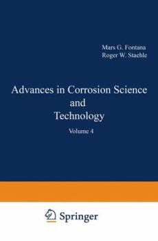 Paperback Advances in Corrosion Science and Technology: Volume 4 Book