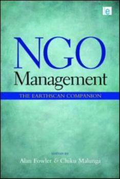 Hardcover NGO Management: The Earthscan Companion Book