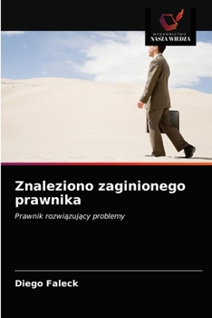 Paperback Znaleziono zaginionego prawnika [Polish] Book