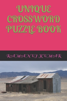 Paperback Unique Crossword Puzzle Book