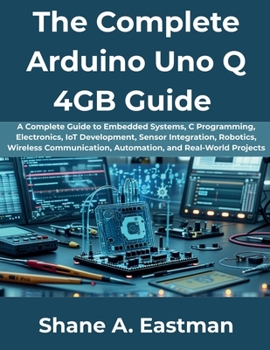 Paperback The Complete Arduino Uno Q 4GB Guide: A Complete Guide to Embedded Systems, C Programming, Electronics, IoT Development, Sensor Integration, Robotics, Book