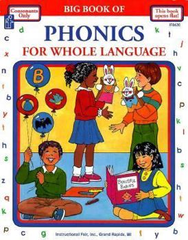 Paperback Big Book of Phonics for Whole Language: Consonants Only Book