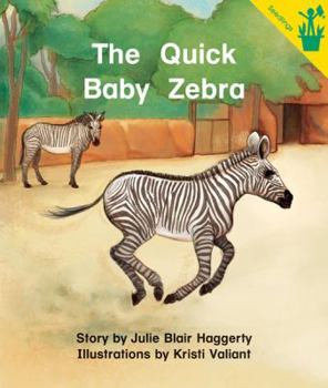 Paperback Early Reader: The Quick Baby Zebra Book