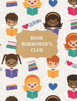 Book Borrower's Club: I Love Reading Cover