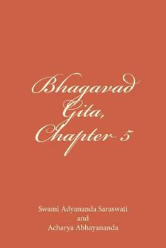 Paperback Bhagavad Gita, Chapter 5: Sannyasa Yoga Book