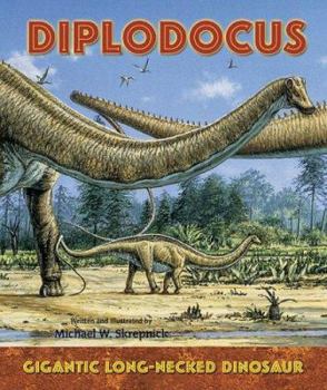 Library Binding Diplodocus: Gigantic Long-Necked Dinosaur Book