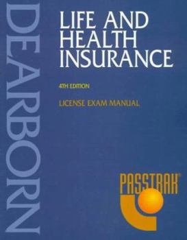 Paperback Passtrak Life and Health Insurance: License Exam Manual Book