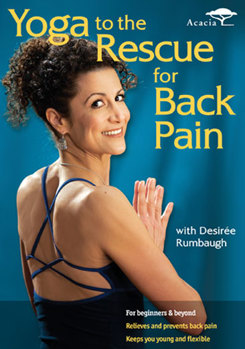 DVD Yoga To The Rescue for Back Pain With Book
