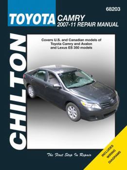 Paperback Toyota Camry 2007-11 Repair Manual Book