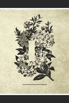 L: Mindfulness Journal - Diary To Write Peaceful Thoughts - Monogrammed Notebook for Black Christian Women