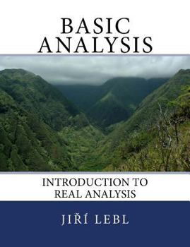 Paperback Basic Analysis: Introduction to Real Analysis Book