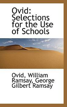 Hardcover Ovid: Selections for the Use of Schools Book
