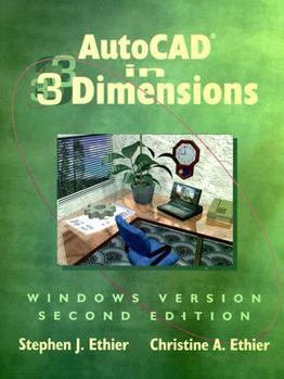 Paperback AutoCAD in 3 Dimension, Windows Version Book