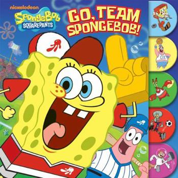 Hardcover Go, Team Spongebob! Book