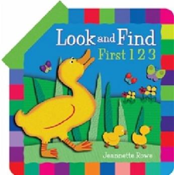 Board book Look and Find First Numbers Fold Out Bk Book