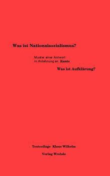 Paperback Was ist Nationalsozialismus? [German] Book